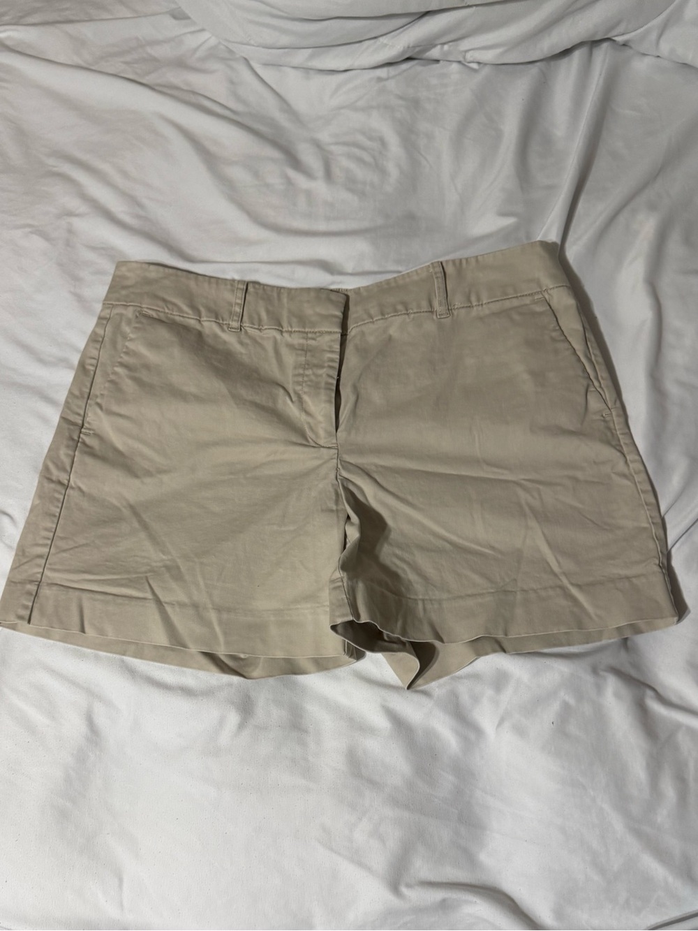 Ann Taylor Khaki Tailored Shorts